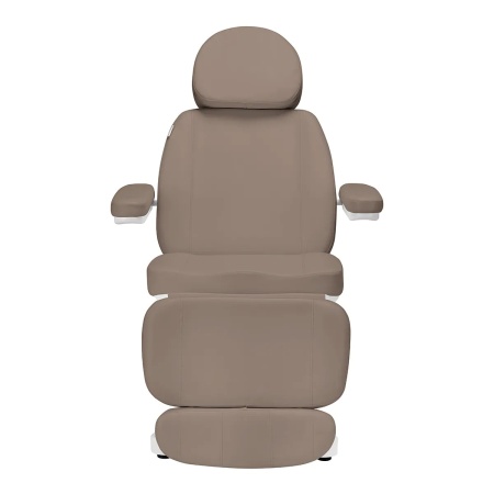 Scaun cosmetic electric Sillon Clasic 3 motoare maro - Img 7