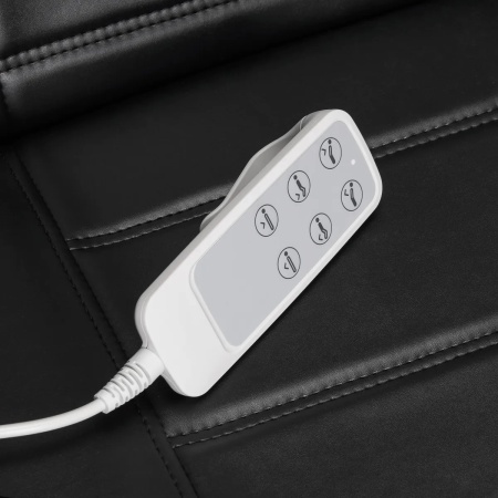 Scaun cosmetic electric SILLON Lux 273B 3 actuatoare negru - Img 3