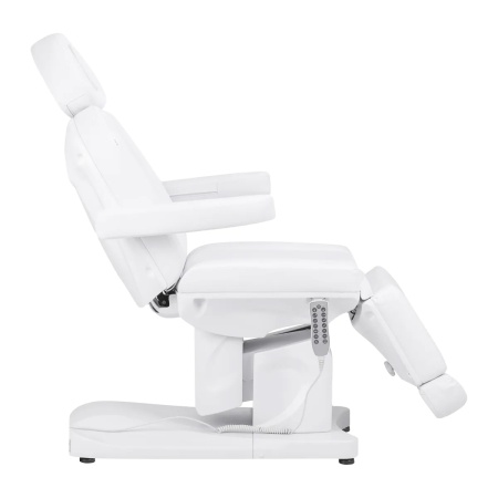 Scaun cosmetica electric Azzurro 708A 4 motoare Super alb - Img 12