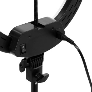 Lampă inelară cu LED 13" 36W cu suport negru - Img 4