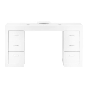 Masă cosmetică 324 cu absorbant de praf alba - Img 9