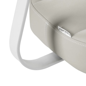 Scaun cosmetic Azzurro 156-F gri cu suport pentru scaun - Img 7