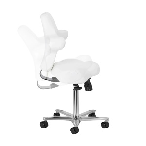 Scaun cosmetic Azzurro Special 152 alb-zăpadă - Img 6
