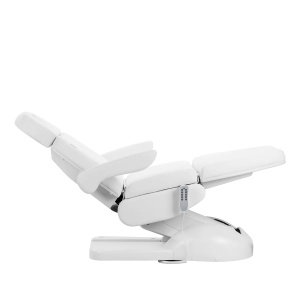 Scaun cosmetic electric Azzurro Lux pentru pedichiură, 5m, alb - Img 9