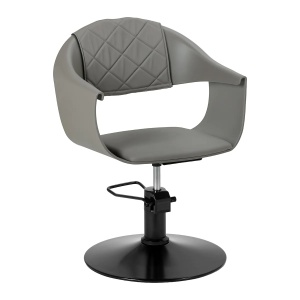 Scaun de coafură Hair System Halo gri, gri