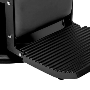 Scaun de frizerie Gabbiano Visionerio negru cu cadru negru - Img 5