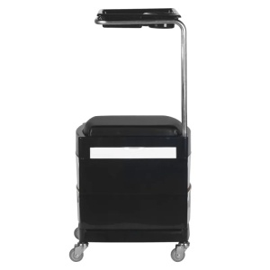 Helper - scaun pedichiura 16 plus negru/alb - Img 3