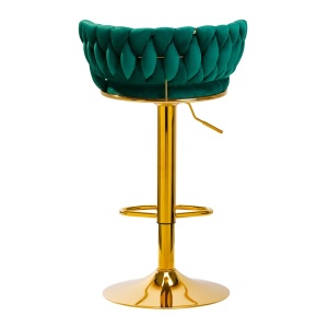 Scaun 4Rico Bar Hocker QS-B313a catifea - Img 2