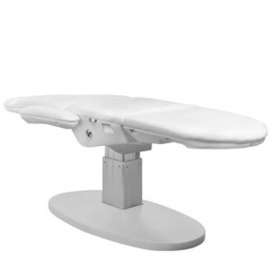 Scaun cosmetic electric Sillon Eclipse cu 3 motoare, alb - Img 2