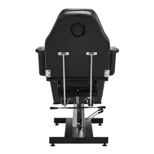 Scaun cosmetic hidraulic Basic 210 negru - Img 8