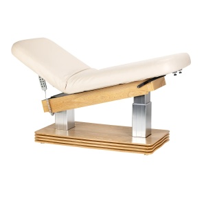 Șezlong SPA Sillon Comfort crem cu bază maro deschis - Img 11