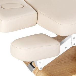 Șezlong SPA Sillon Relax crem cu bază maro deschis - Img 7