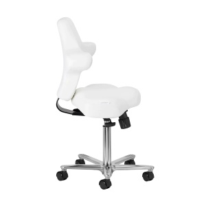 Scaun cosmetic Azzurro Special 152 alb-zăpadă - Img 10