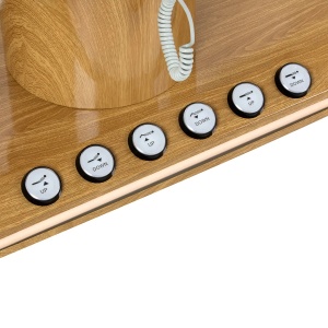 Scaun cosmetic electric Sillon Cloud cu 3 motoare, crem - Img 8