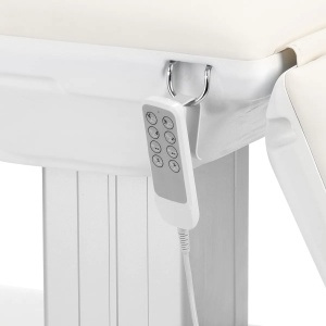 Scaun cosmetic electric Sillon Eclipse 4 actuatoare alb - Img 2