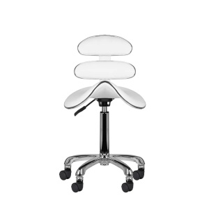 Scaun cosmetic Roll Speed AM-880 alb - Img 5