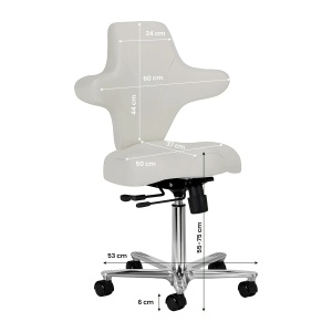 Scaun cosmetica Azzurro Special 152 gri - Img 5