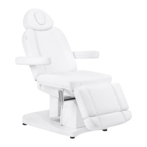 Scaun cosmetica electric Azzurro 708A 4 motoare Super alb