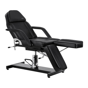 Scaun de pedichiură hidraulic Sillon 210 cu funcție de balansare și suport pentru picioare divizat, negru - Img 12