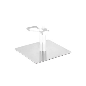 Bază pătrată din inox l009 pentru scaunul de frizerie