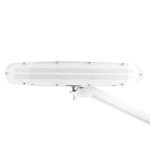 Lampă de atelier LED elegantă, menghină standard albă 801st - Img 2