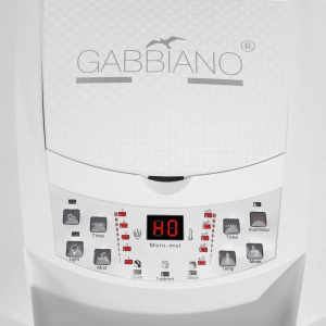Saună de coafură Gabbiano 408D albă cu ozon activ - Img 3