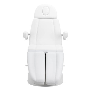 Scaun cosmetic electric Azzurro Lux pentru pedichiură, 5m, alb - Img 10