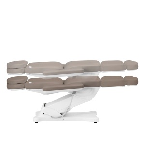 Scaun cosmetic electric Sillon Clasic 3 motoare maro - Img 5