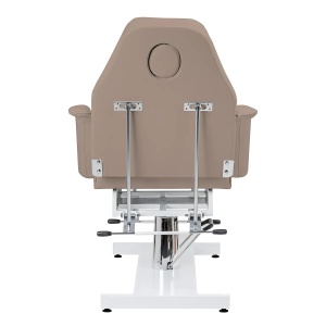 Scaun cosmetic hidraulic Sillon v2 210 modern maro - Img 6