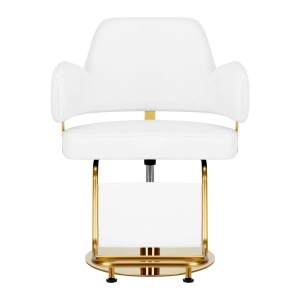 Scaun de coafură Gabbiano Linz NQ Gold White - Img 7