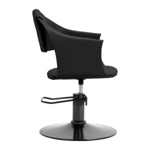 Scaun de coafură Hair System Halo noir negru - Img 7