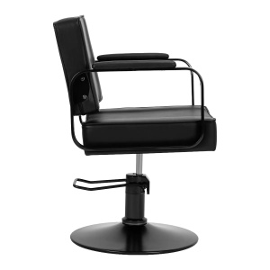 Scaun de coafură Hair System Studio noir Negru - Img 5