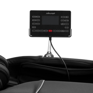 Scaun de masaj Sakura Luxury 808 negru - Img 4