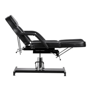 Scaun de pedichiură hidraulic Sillon 210 cu funcție de balansare și suport pentru picioare divizat, negru - Img 9