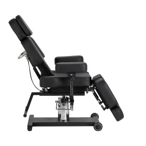 Scaun de tatuaje Pro Ink 605, reglabil ușor, negru - Img 10