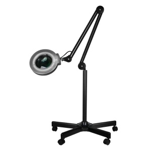 Lampă lupă cu LED S5 + trepied negru