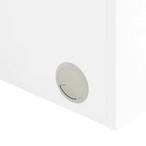 Masă cosmetică 324 cu absorbant de praf alba - Img 7