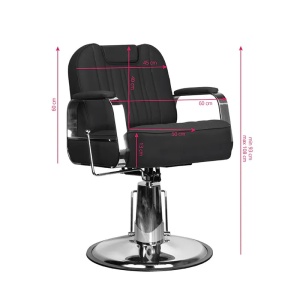 Scaun barber Rufo Stern Gabbiano - Img 7