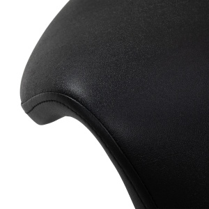 Scaun cosmetic 6001 negru cu bază neagră - Img 4