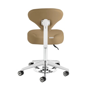 Scaun cosmetic Azzurro 156-F bej cu bump-up - Img 10