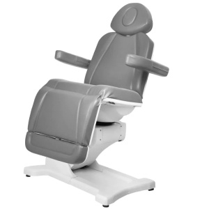 Scaun cosmetic electric azzurro 869a rotativ cu 4 motoare gri - Img 8