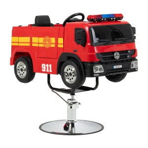 Scaun de coafură pentru copii Gabbiano, model pompier