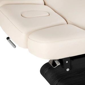 Șezlong SPA Sillon Relax crem cu bază neagră - Img 6