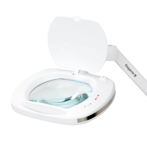 Lampă cu lupă Elegante 6030 cu 60 de LED-uri SMD pentru blaturi de lucru, cu intensitate luminoasă reglabilă - Img 4