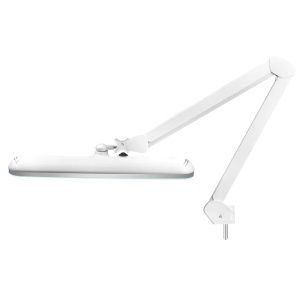 Lampă de atelier LED elegantă 801-s cu trepied standard alb - Img 7
