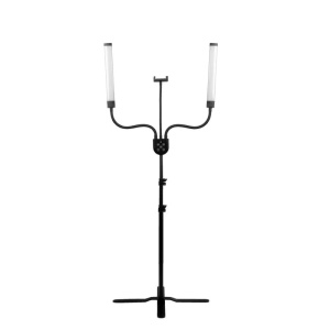 Lampa LED pentru gene si machiaj polluks iv tip msp-mj-02 negru cu telecomanda - Img 2