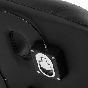 Masă de masaj electrică Azzurro 684A 1 motor negru - Img 6
