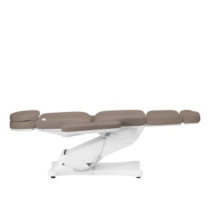Scaun cosmetic electric Sillon Clasic 3 motoare maro - Img 9