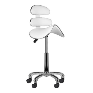 Scaun cosmetic Roll Speed AM-880 alb - Img 6