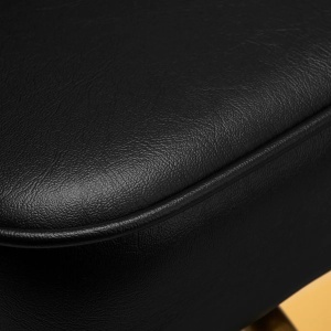 Scaun de coafură Gabbiano Linz NQ Auriu Negru - Img 4